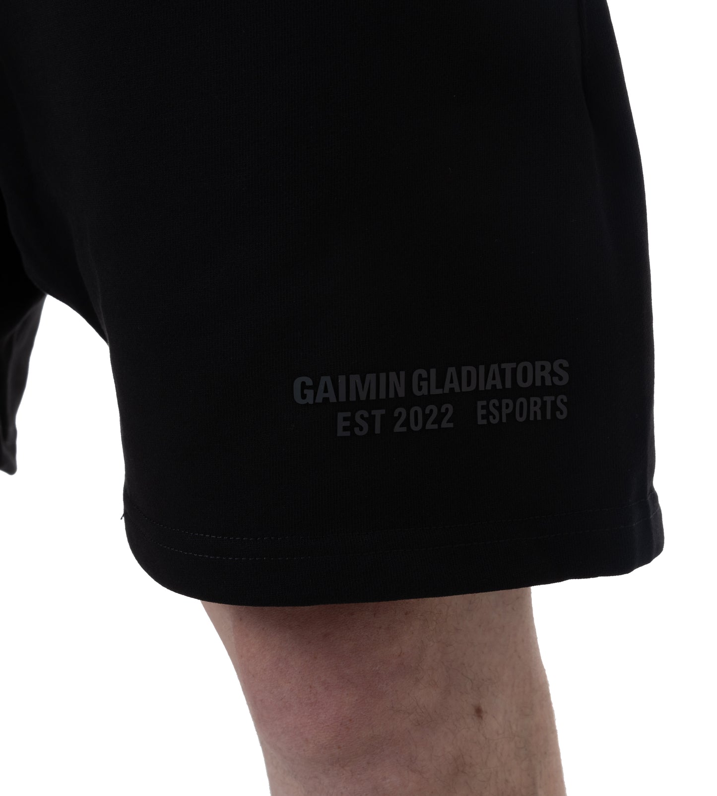 AGAINST ALL ODDS BLACK SHORTS