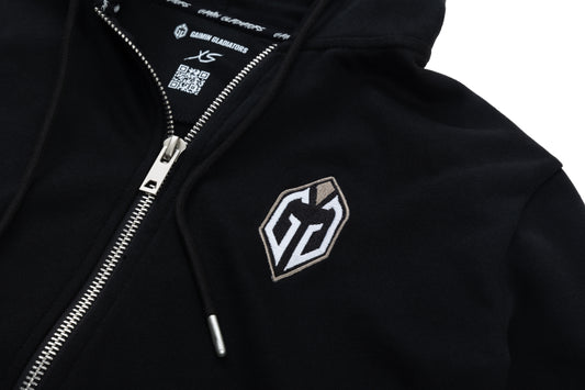 CREST ZIP UP HOODIE