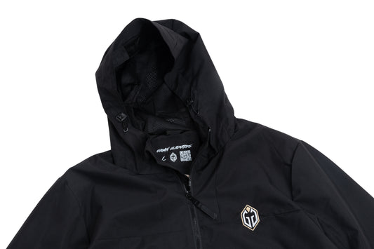 BLACK WINDBREAKER
