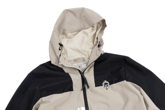 BEIGE WINDBREAKER