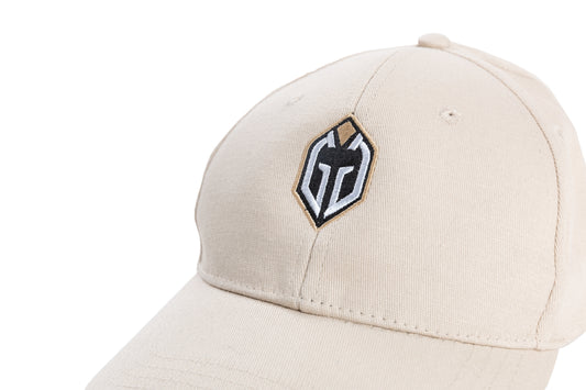 BEIGE CREST CAP
