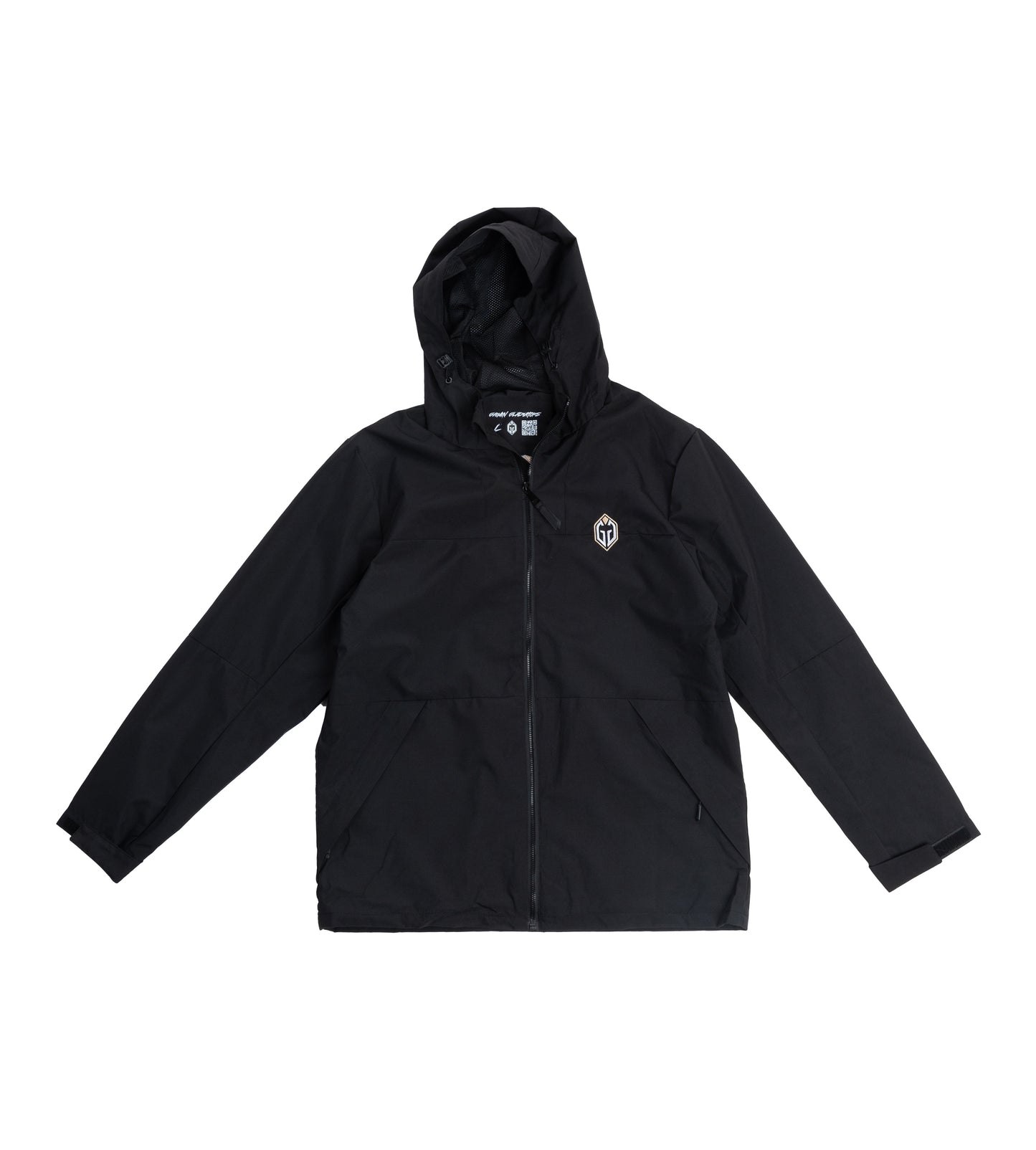 BLACK WINDBREAKER
