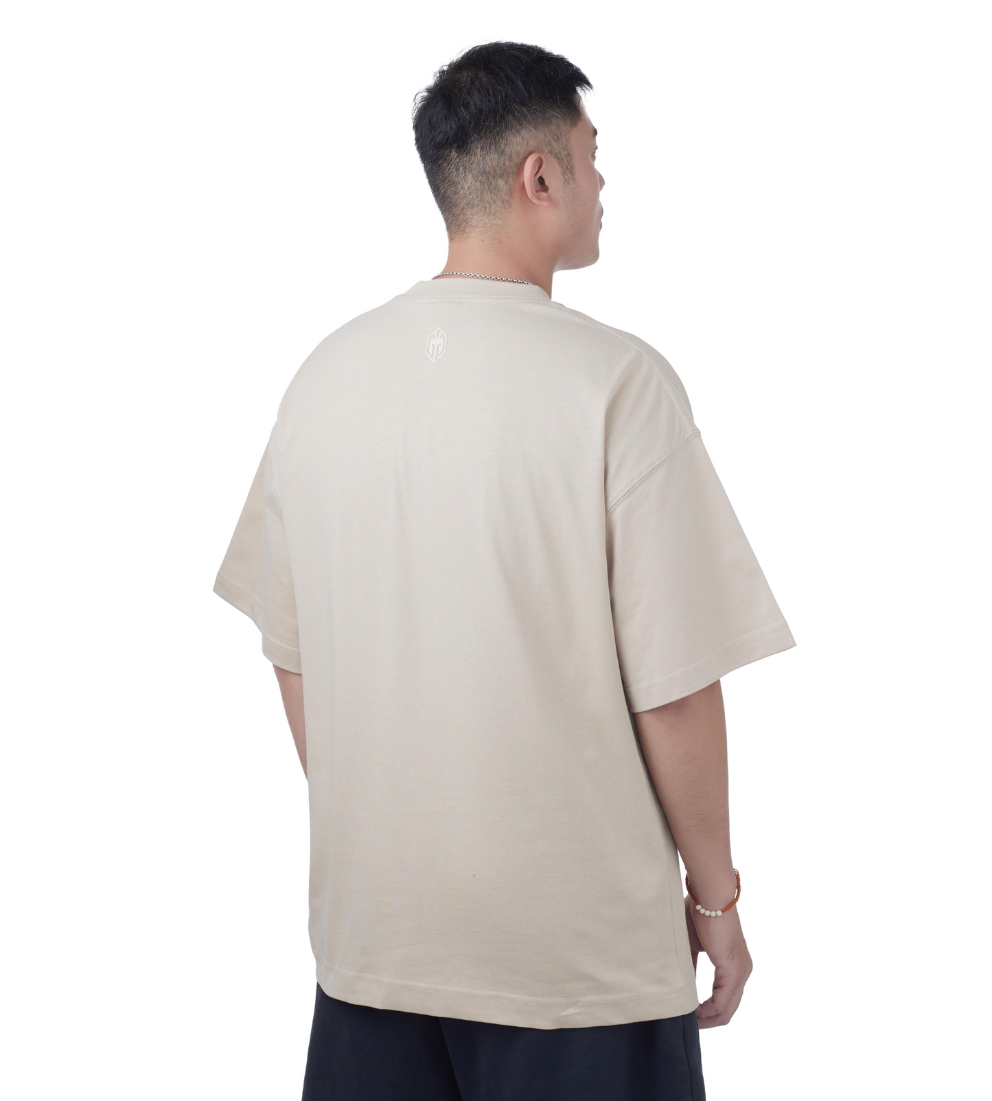 AGAINST ALL ODDS BEIGE OVERSIZED TEE