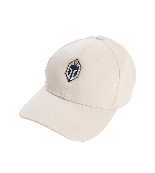 BEIGE CREST CAP